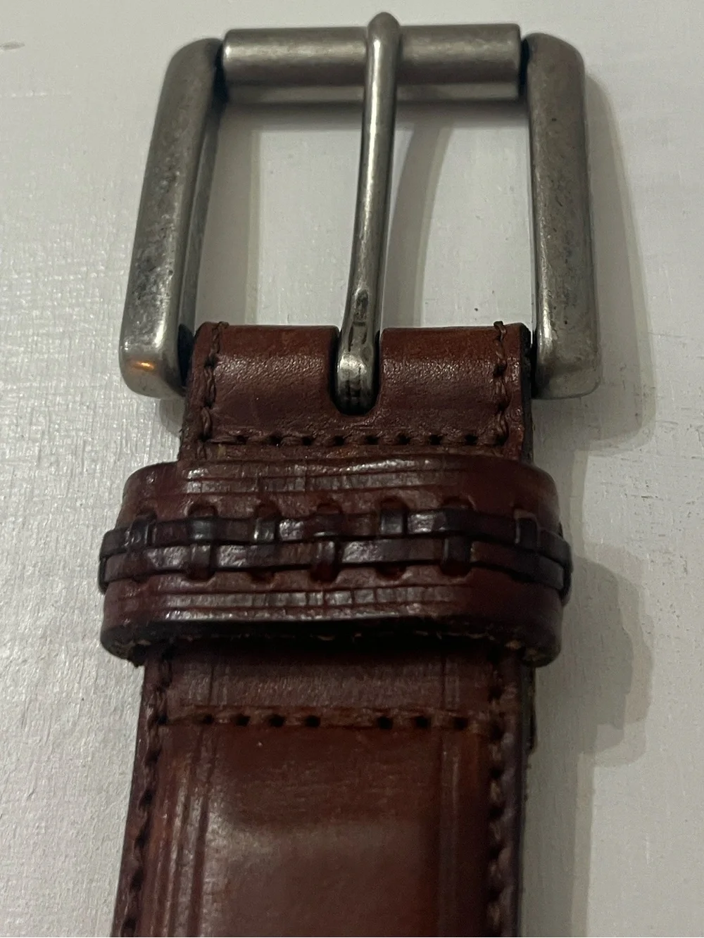 Coach Men's Leather Belt Size 38 Style 5927